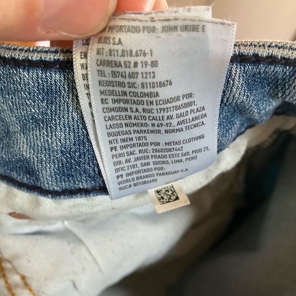 American Eagle Outfitters Light Blue Denim Jeans - Picture 9 of 10